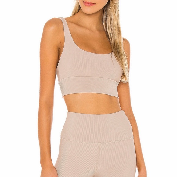 Beach Riot Other - Beach Riot Leah Sports Bra taupe
